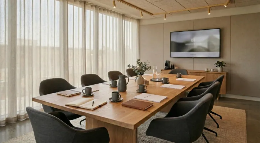 Private office and meeting spaces during WEF Davos